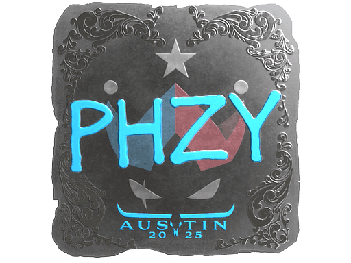 Sticker | phzy (Foil) | Austin 2025