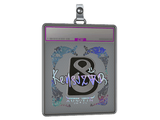 Sticker Slab | kensizor (Holo) | Austin 2025