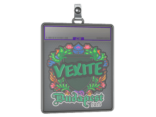 Sticker Slab | vexite (Embroidered) | Budapest 2025