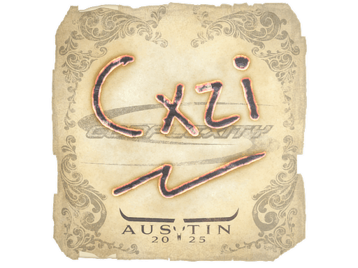 Sticker | Cxzi | Austin 2025