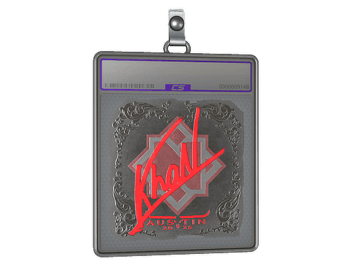 Sticker Slab | khaN (Foil) | Austin 2025