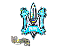 Sticker | Monte (Glitter) | Paris 2023