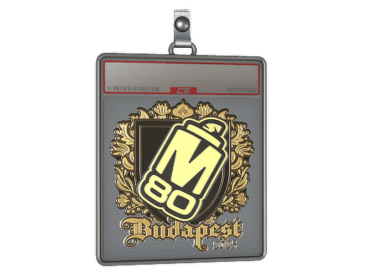 Sticker Slab | M80 (Gold) | Budapest 2025