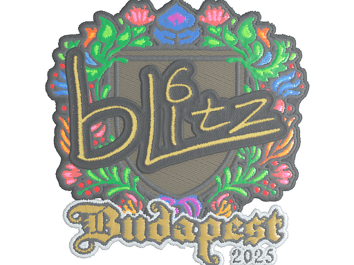 Sticker | bLitz (Embroidered) | Budapest 2025