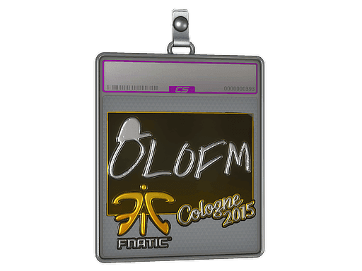 Sticker Slab | olofmeister (Foil) | Cologne 2015