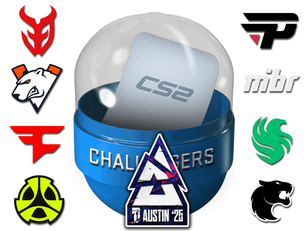 Austin 2025 Challengers Sticker Capsule