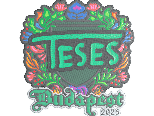 Sticker | TeSeS (Embroidered) | Budapest 2025