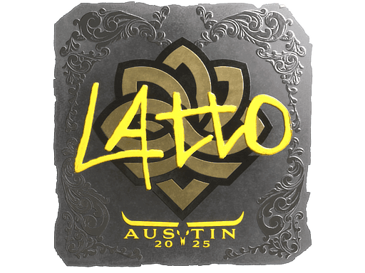 Sticker | latto (Foil) | Austin 2025
