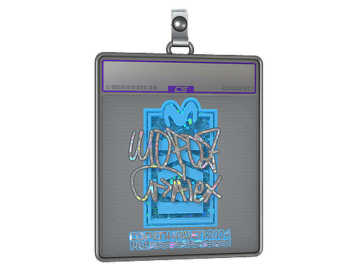 Sticker Slab | mopoz (Glitter) | Copenhagen 2024