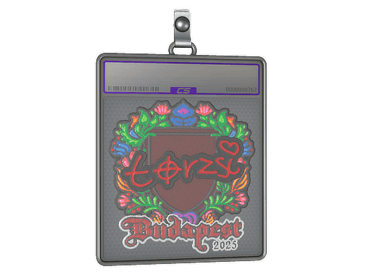 Sticker Slab | torzsi (Embroidered) | Budapest 2025