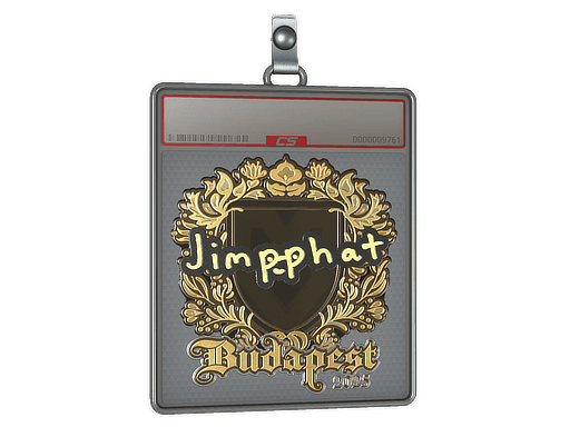 Sticker Slab | Jimpphat (Gold) | Budapest 2025