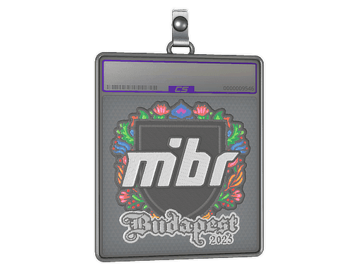 Sticker Slab | MIBR (Embroidered) | Budapest 2025