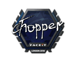 Sticker | chopper | London 2018