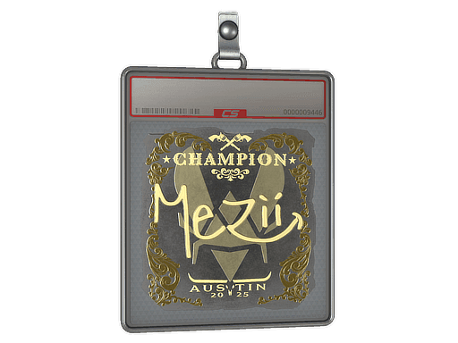 Sticker Slab | mezii (Gold, Champion) | Austin 2025