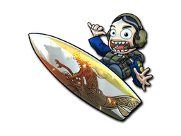 Sticker | Dragon Lore Surf Ava (Foil)