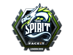 Sticker | Team Spirit (Foil) | London 2018