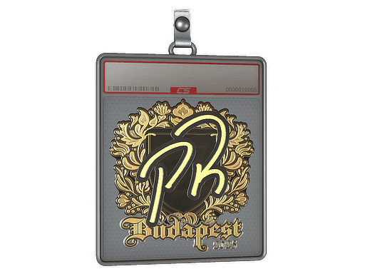 Sticker Slab | PR (Gold) | Budapest 2025