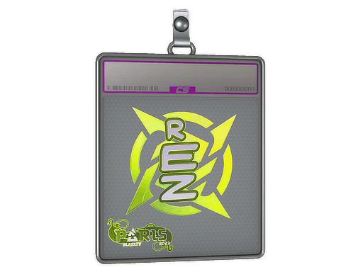 Sticker Slab | REZ (Holo) | Paris 2023