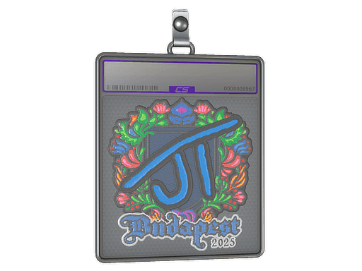 Sticker Slab | JT (Embroidered) | Budapest 2025