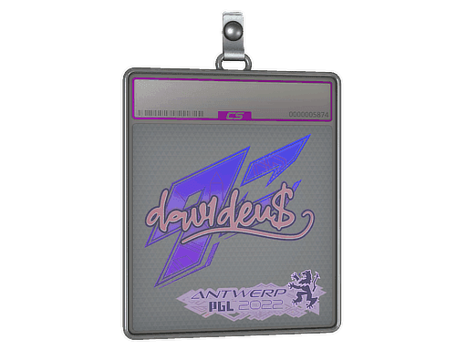 Sticker Slab | dav1d (Holo) | Antwerp 2022