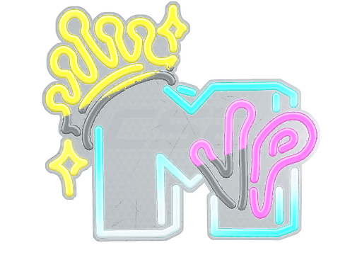 Sticker | Neon MVP (Lenticular)