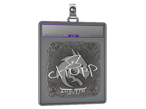 Sticker Slab | chopper (Foil) | Austin 2025