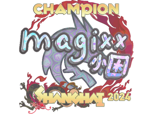 Sticker | magixx (Holo, Champion) | Shanghai 2024