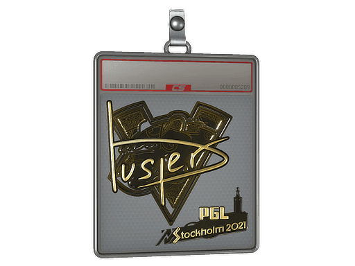 Sticker Slab | buster (Gold) | Stockholm 2021