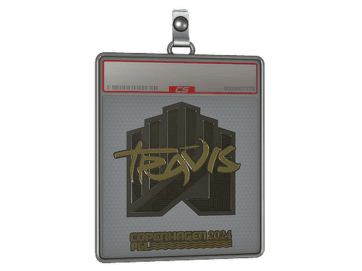 Sticker Slab | TRAVIS (Gold) | Copenhagen 2024