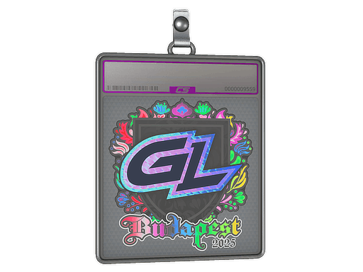 Sticker Slab | GamerLegion (Holo) | Budapest 2025
