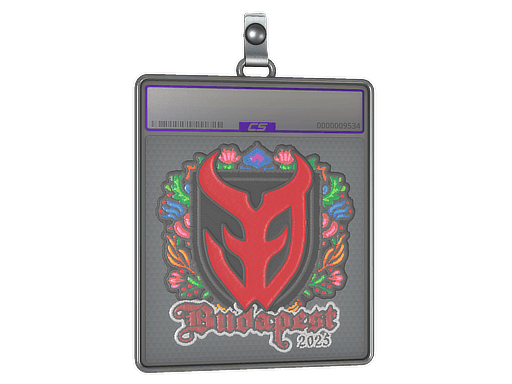 Sticker Slab | 3DMAX (Embroidered) | Budapest 2025