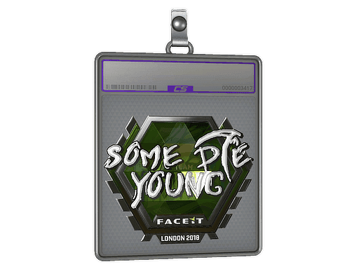 Sticker Slab | sdy (Foil) | London 2018