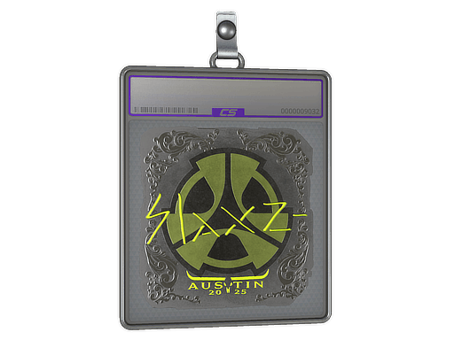 Sticker Slab | slaxz- (Foil) | Austin 2025