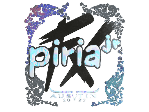 Sticker | piriajr (Holo) | Austin 2025
