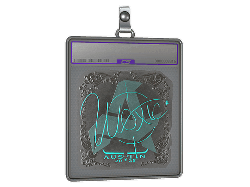 Sticker Slab | woxic (Foil) | Austin 2025