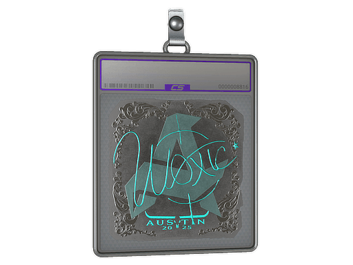 Sticker Slab | woxic (Foil) | Austin 2025