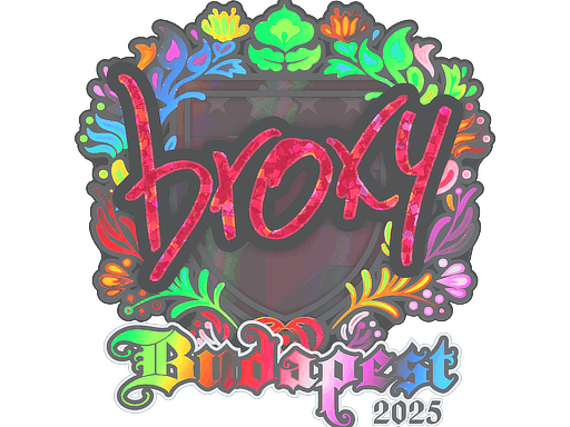 Sticker | broky (Holo) | Budapest 2025