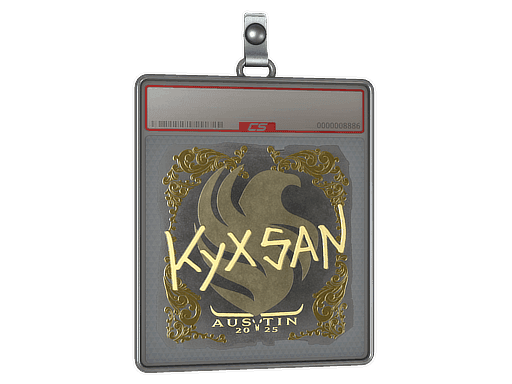 Sticker Slab | kyxsan (Gold) | Austin 2025