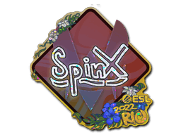 Sticker | Spinx (Glitter) | Rio 2022