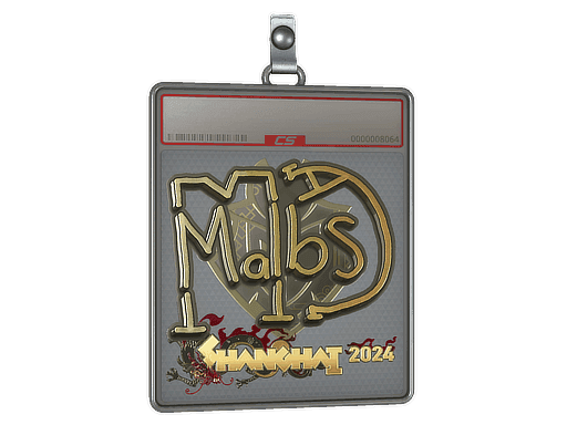 Sticker Slab | malbsMd (Gold) | Shanghai 2024