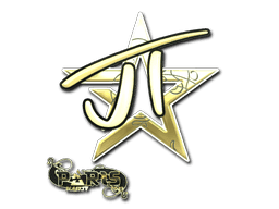 Sticker | JT (Gold) | Paris 2023