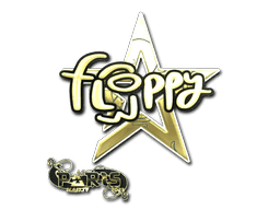 Sticker | floppy (Gold) | Paris 2023