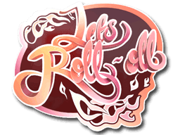 Sticker | Let's Roll-oll