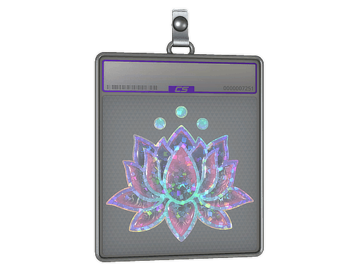 Sticker Slab | Lotus (Glitter)