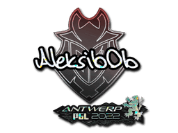 Sticker | Aleksib (Glitter) | Antwerp 2022