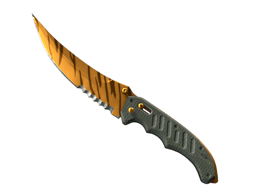 ★ StatTrak™ Flip Knife | Tiger Tooth
