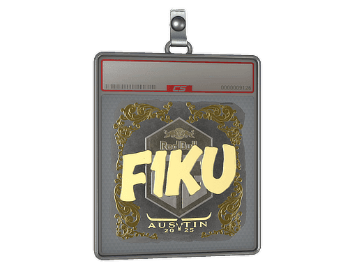 Sticker Slab | F1KU (Gold) | Austin 2025