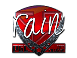 Sticker | rain (Foil) | Krakow 2017