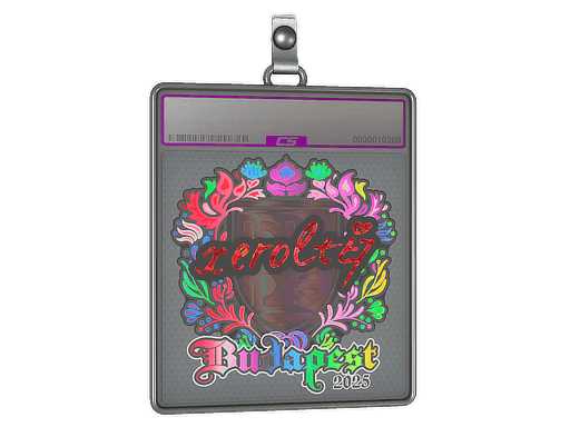 Sticker Slab | xerolte (Holo) | Budapest 2025