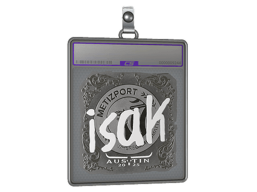 Sticker Slab | isak (Foil) | Austin 2025